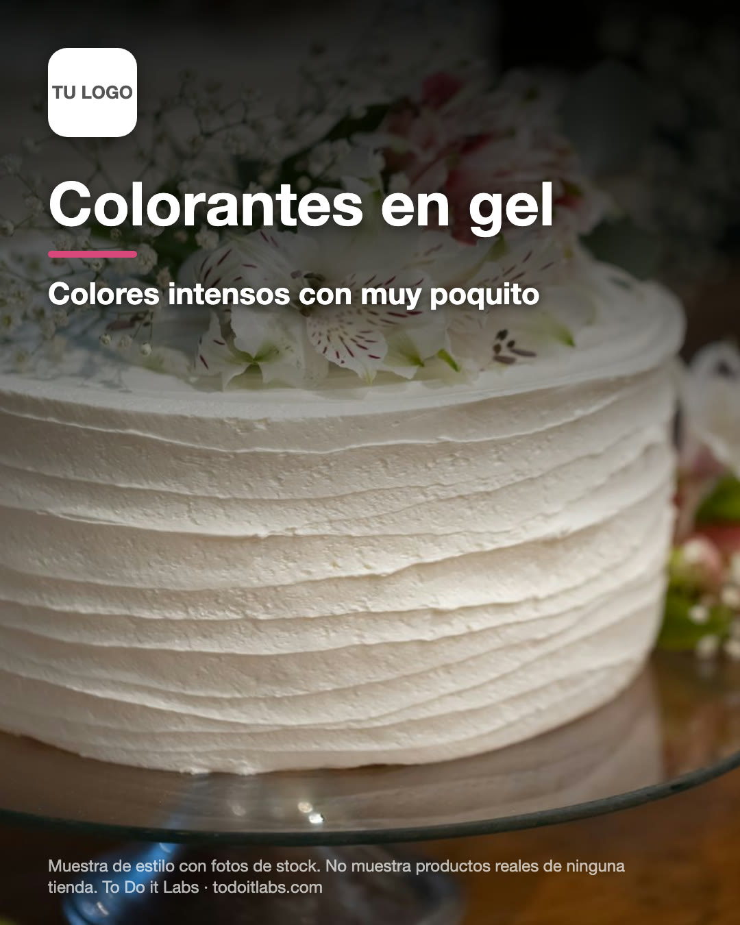 Muestra de publicación: Colorantes en gel