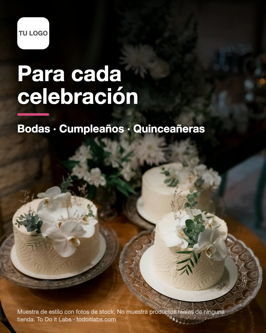 Muestra de publicación: Para cada celebración